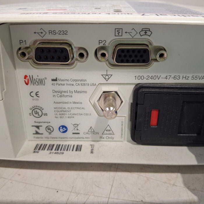 Masimo Masimo Radical Signal Extraction RDS-3 Docking Station Patient Monitors reLink Medical