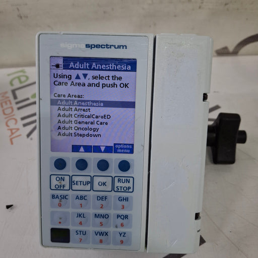 Baxter Baxter Sigma Spectrum 8.00.04 w/o Battery Infusion Pump Infusion Pump reLink Medical