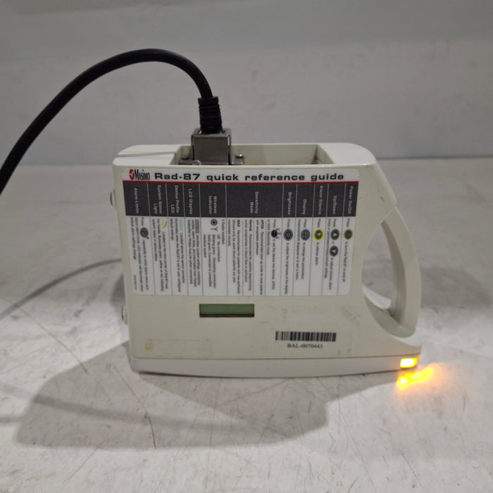 Masimo Masimo Rad 87 Rainbow Set Pulse Oximeter Patient Monitors reLink Medical