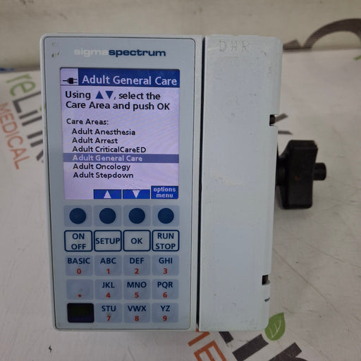 Baxter Baxter Sigma Spectrum 8.00.03 w/o Battery Infusion Pump Infusion Pump reLink Medical