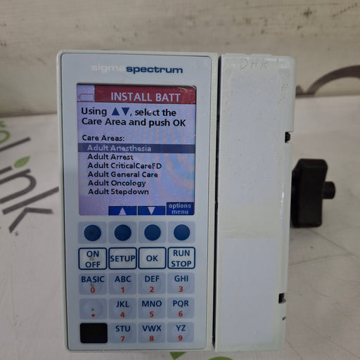Baxter Baxter Sigma Spectrum 8.00.03 w/o Battery Infusion Pump Infusion Pump reLink Medical