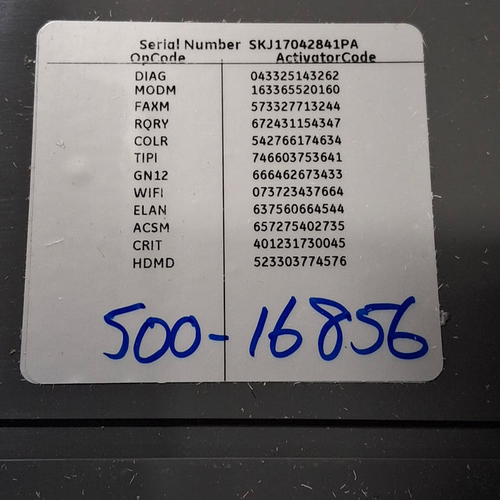 GE Healthcare MAC 5500 HD ECG with CAM Module