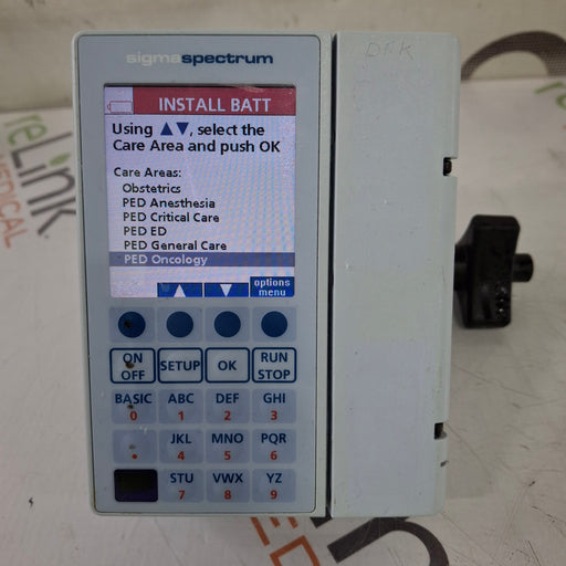 Baxter Baxter Sigma Spectrum 8.00.03 w/o Battery Infusion Pump Infusion Pump reLink Medical