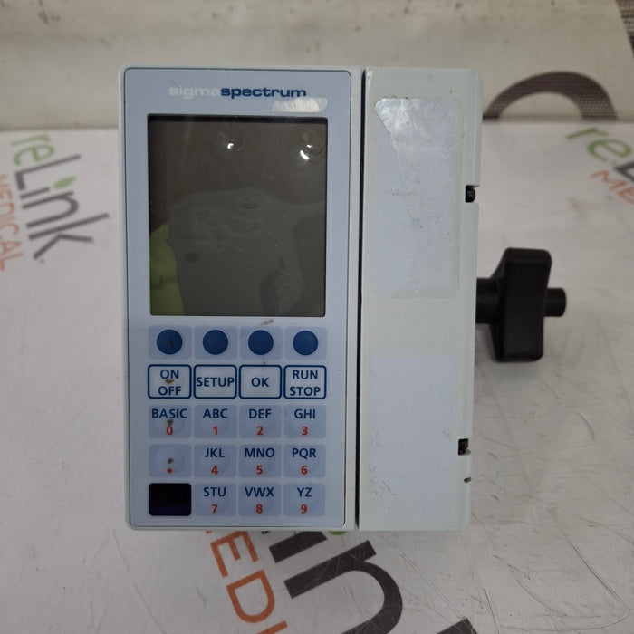 Baxter Sigma Spectrum w/Non Wireless or No Battery Infusion Pump