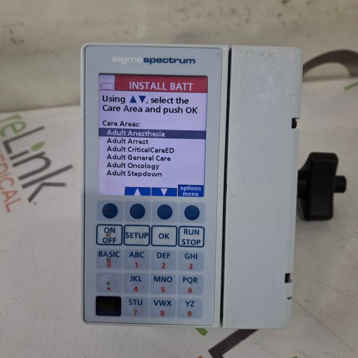 Baxter Sigma Spectrum 8.00.03 w/o Battery Infusion Pump