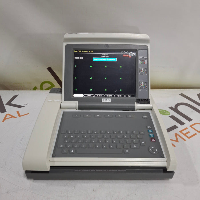 GE Healthcare GE Healthcare MAC 5500 HD ECG without CAM Module Cardiology reLink Medical
