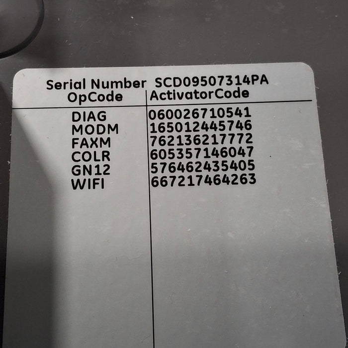 GE Healthcare GE Healthcare MAC 5500 ECG without CAM Module Cardiology reLink Medical