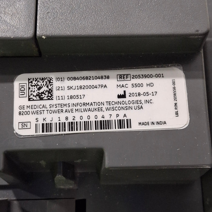 GE Healthcare GE Healthcare MAC 5500 HD ECG without CAM Module Cardiology reLink Medical