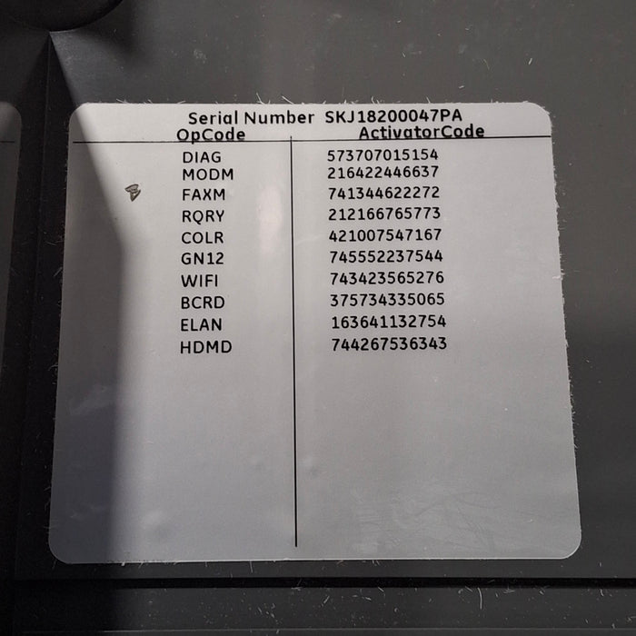 GE Healthcare GE Healthcare MAC 5500 HD ECG without CAM Module Cardiology reLink Medical