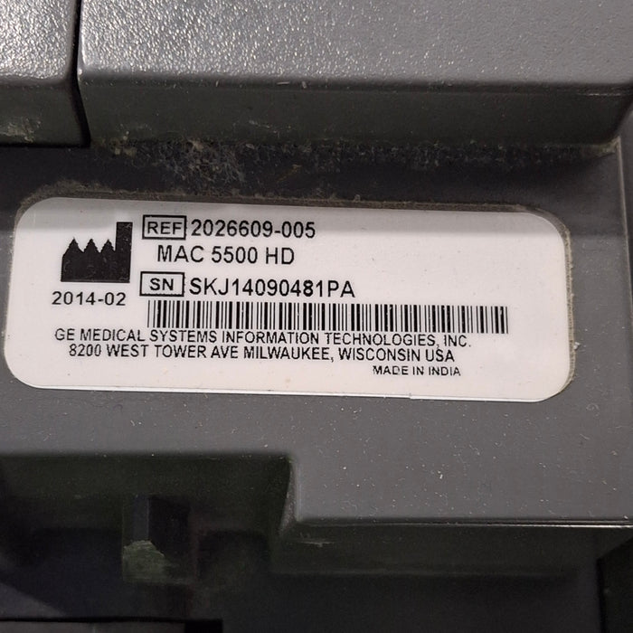 GE Healthcare GE Healthcare MAC 5500 HD ECG without CAM Module Cardiology reLink Medical