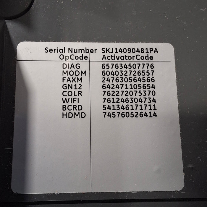 GE Healthcare GE Healthcare MAC 5500 HD ECG without CAM Module Cardiology reLink Medical