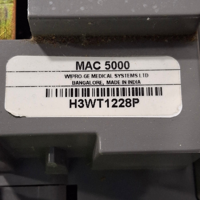 GE Healthcare GE Healthcare MAC 5000 ECG without CAM Module Cardiology reLink Medical