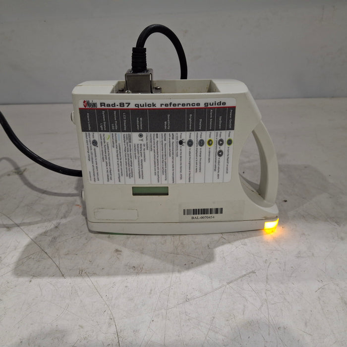 Masimo Masimo Rad 87 Rainbow Set Pulse Oximeter Patient Monitors reLink Medical