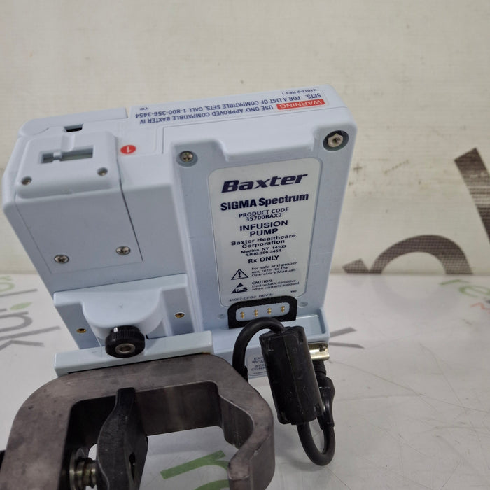 Baxter Baxter Sigma Spectrum 8.01.00 w/o Battery Infusion Pump Infusion Pump reLink Medical