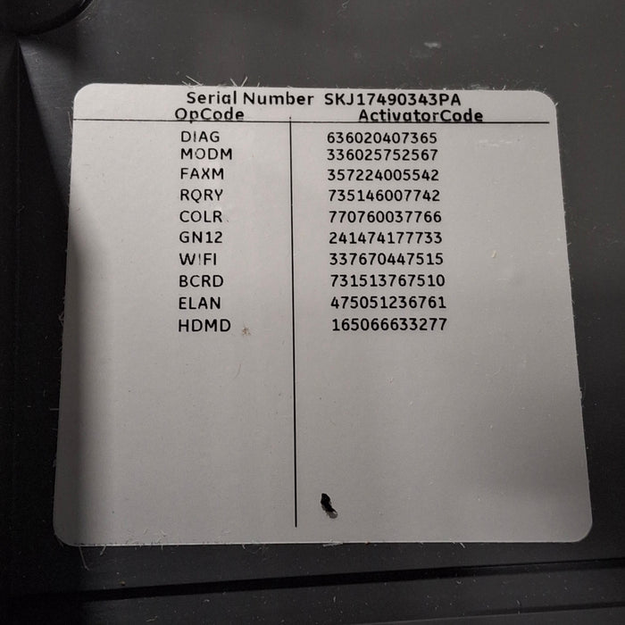 GE Healthcare GE Healthcare MAC 5500 HD ECG without CAM Module Cardiology reLink Medical