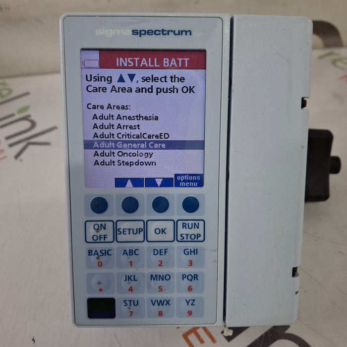 Baxter Baxter Sigma Spectrum 8.00.05 w/o Battery Infusion Pump Infusion Pump reLink Medical