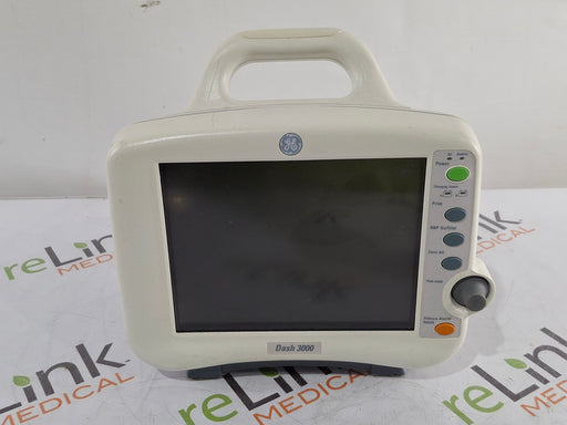 GE Healthcare GE Healthcare Dash 3000 - Masimo SpO2 Patient Monitor Patient Monitors reLink Medical