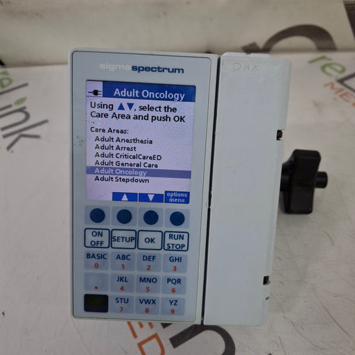 Baxter Baxter Sigma Spectrum 8.00.03 w/o Battery Infusion Pump Infusion Pump reLink Medical