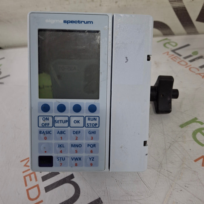 Baxter Sigma Spectrum w/Non Wireless or No Battery Infusion Pump