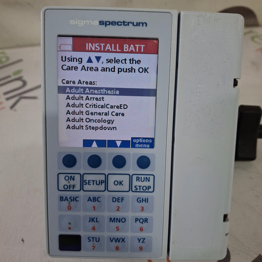 Baxter Baxter Sigma Spectrum 8.00.03 w/o Battery Infusion Pump Infusion Pump reLink Medical