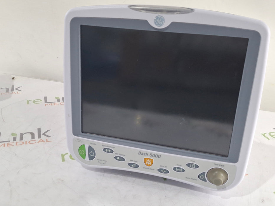 GE Healthcare GE Healthcare Dash 5000 - Masimo SpO2 Patient Monitor Patient Monitors reLink Medical