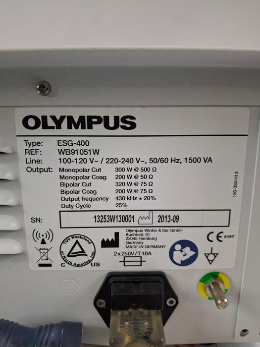 Olympus ESG-400 Thunderbeat Electrosurgical Unit