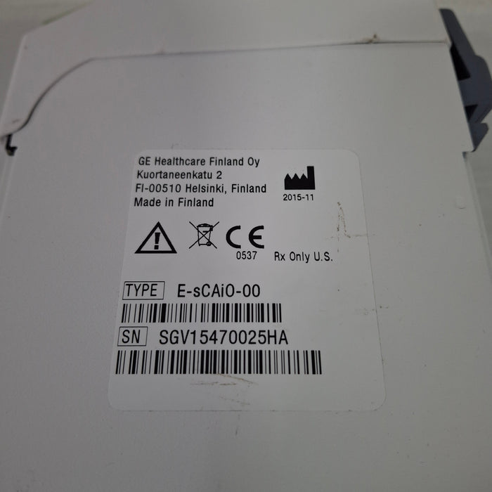 GE Healthcare GE Healthcare E-sCAIO Respiratory Module Patient Monitors reLink Medical