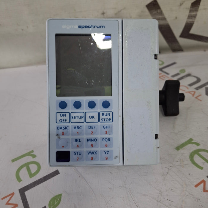 Baxter Sigma Spectrum w/Non Wireless or No Battery Infusion Pump
