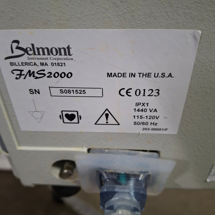 Belmont Instrument Corporation FMS2000 Rapid Infuser