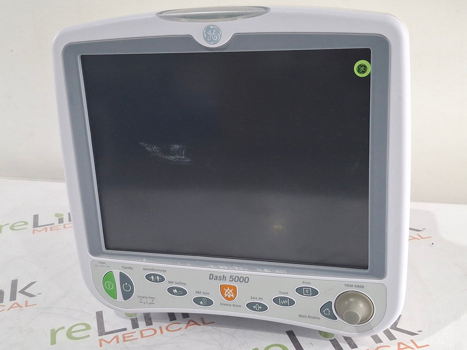 GE Healthcare GE Healthcare Dash 5000 - Masimo SpO2 Patient Monitor Patient Monitors reLink Medical