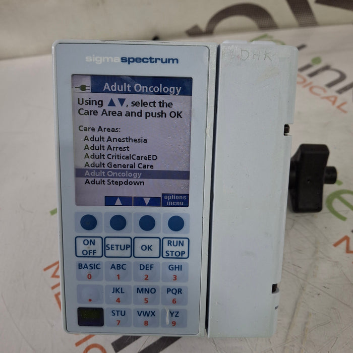 Baxter Sigma Spectrum 8.00.03 w/o Battery Infusion Pump