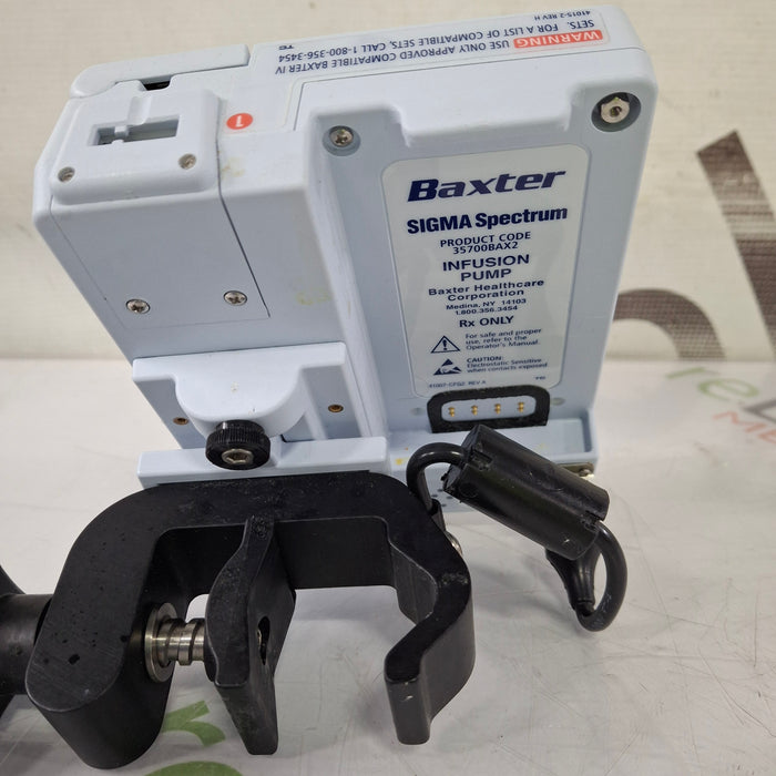 Baxter Sigma Spectrum 8.00.03 w/o Battery Infusion Pump