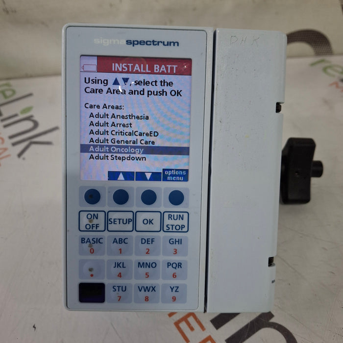 Baxter Sigma Spectrum 8.00.03 w/o Battery Infusion Pump