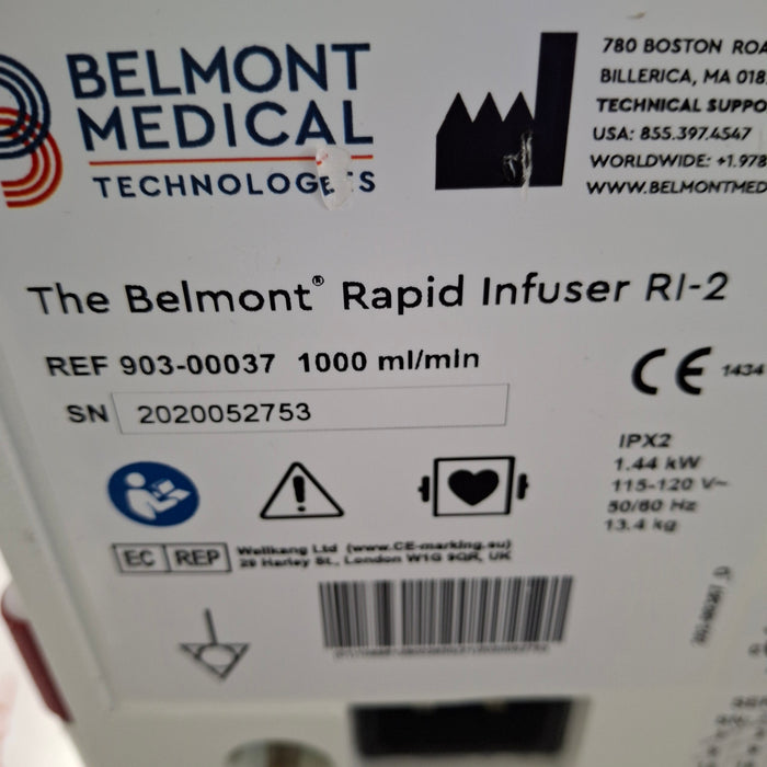 Belmont Belmont Rapid Infuser RI-2 Perfusion reLink Medical