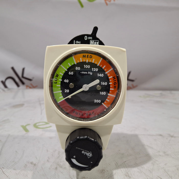 Ohio Medical Corporation Vacuum Regulator