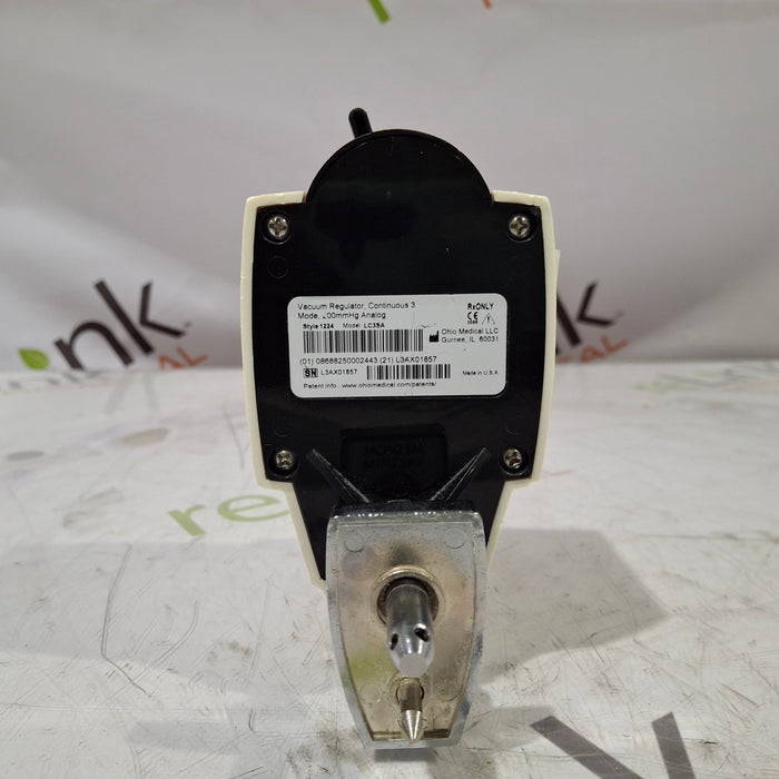 Ohio Medical Corporation Vacuum Regulator