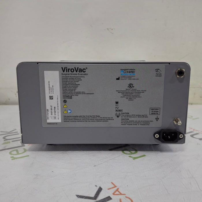 Buffalo Filter Buffalo Filter ViroVac Smoke Evacuation System Surgical Equipment reLink Medical