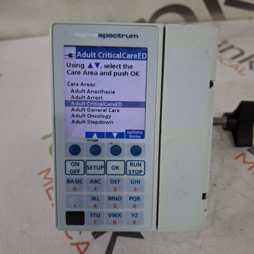 Baxter Baxter Sigma Spectrum 8.00.03 w/o Battery Infusion Pump Infusion Pump reLink Medical