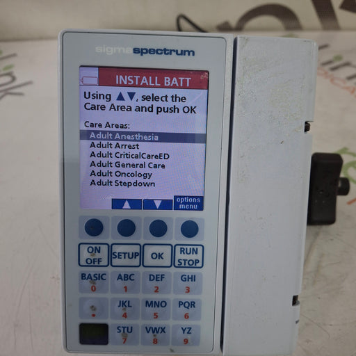 Baxter Baxter Sigma Spectrum 8.01.00 w/o Battery Infusion Pump Infusion Pump reLink Medical