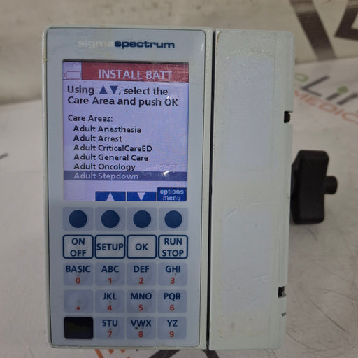 Baxter Baxter Sigma Spectrum 8.00.03 w/o Battery Infusion Pump Infusion Pump reLink Medical