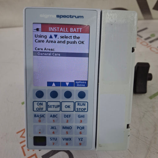Baxter Baxter Sigma Spectrum 8.01.00 w/o Battery Infusion Pump Infusion Pump reLink Medical