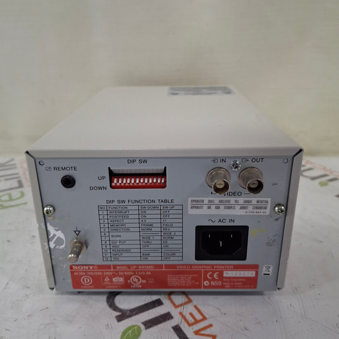Sony Sony UP-895MD Imager / Printer Ultrasound reLink Medical