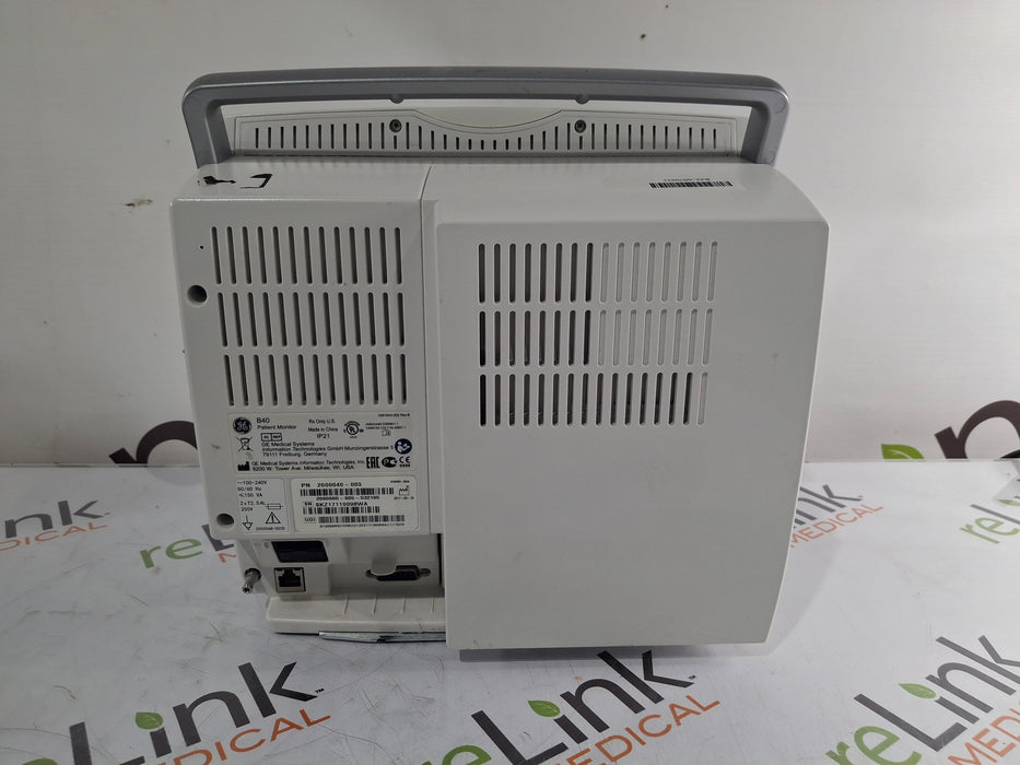 GE Healthcare GE Healthcare B40 Patient Monitor Patient Monitors reLink Medical