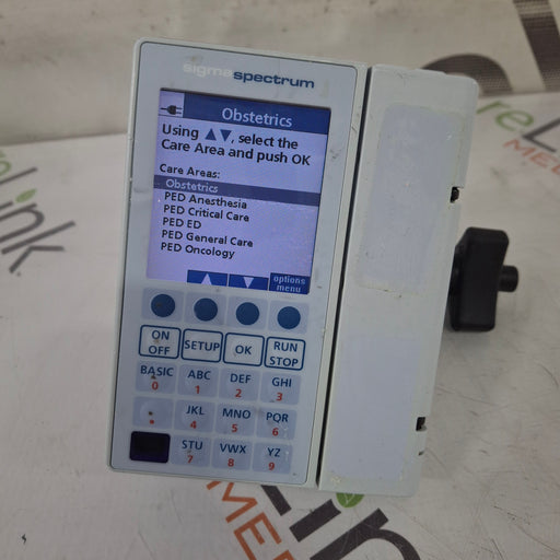 Baxter Baxter Sigma Spectrum 8.01.00 w/o Battery Infusion Pump Infusion Pump reLink Medical