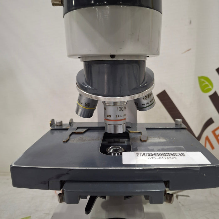 American Optical One-Ten Binocular Microscope