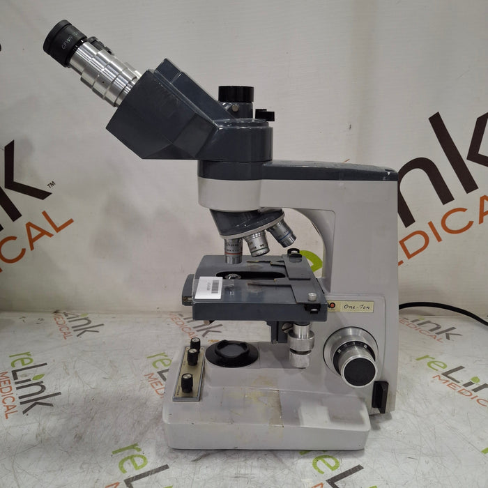 American Optical One-Ten Binocular Microscope