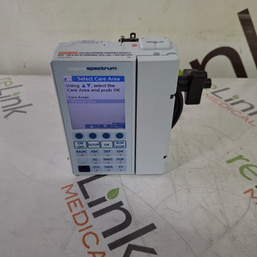 Baxter Baxter Sigma Spectrum 8.01.00 w/o Battery Infusion Pump Infusion Pump reLink Medical