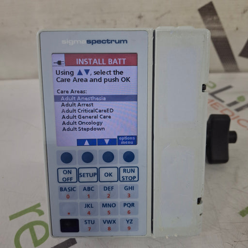 Baxter Baxter Sigma Spectrum 8.00.03 w/o Battery Infusion Pump Infusion Pump reLink Medical