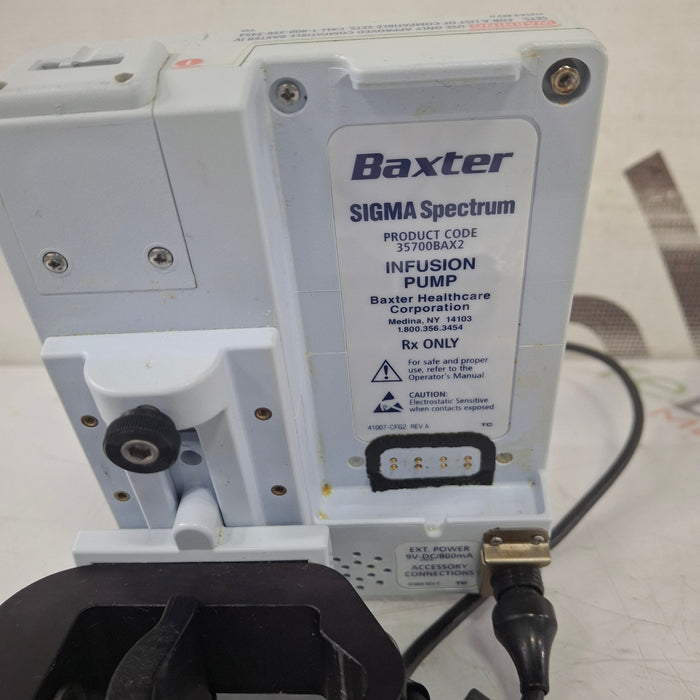 Baxter Baxter Sigma Spectrum 8.00.03 w/o Battery Infusion Pump Infusion Pump reLink Medical