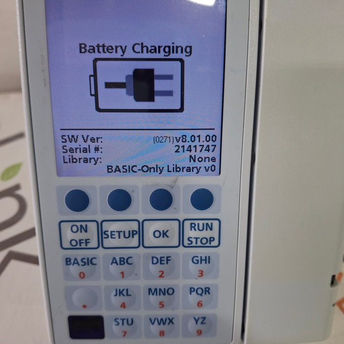 Baxter Sigma Spectrum 8.01.00 w/o Battery Infusion Pump